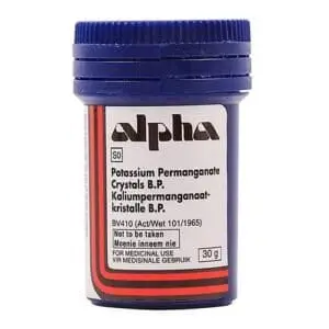 POT PERMANGANATE  30G ALPHA