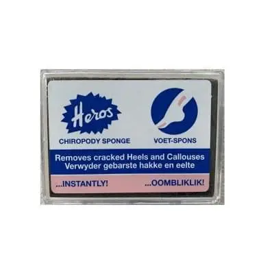 HEROS FOOT SPONGE (CHIROPODY)