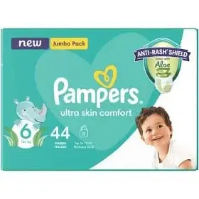 PAMPERS ACT BABY SZ 6 JP 44
