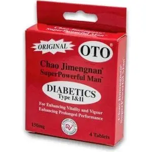OTO 150MG DIABETIC TYPE 1&2 TABS 4