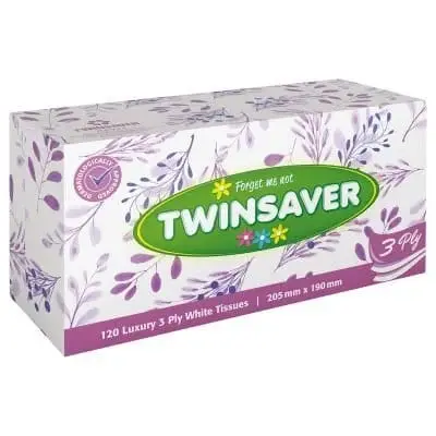 TWINSAVER FACIAL 3PLY 120 SPRING