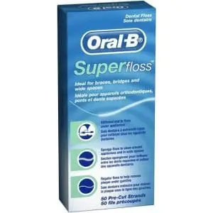 ORAL B SUPER FLOSS 50M REG