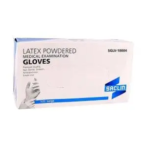 GLOVES LATEX PWD LARGE