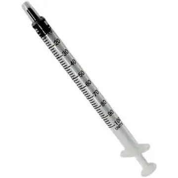 SYRINGE 1ML SINGLE