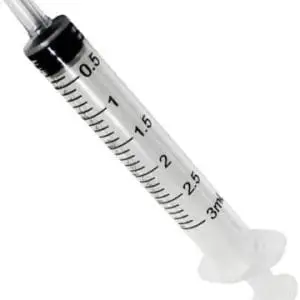SYRINGE 3ML SINGLE