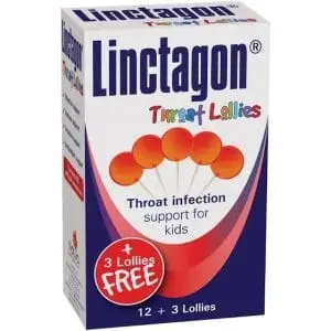 LINCTAGON THROAT LOLLIES 12