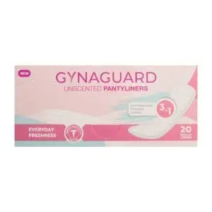 GYNAGUARD PANTY LINER F/F 20