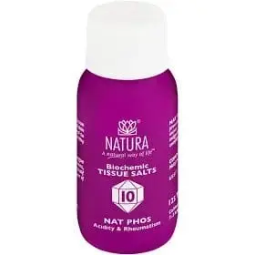 NATURA NAT PHOS 10 TISSUE SALTS TABS 125