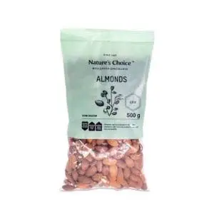 NATURES CHOICE ALMOND 500G