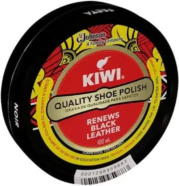 KIWI PASTE SHOE POLISH 100ML BLACK