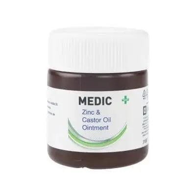 MEDIC ZINC AND CASTOR OIL OINTMENT 50G