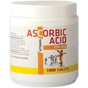 SONMED ASCORBIC ACID 250MG TABS 1000