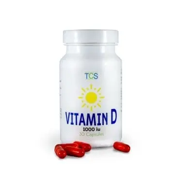 TCS VITAMIN D3 1000IU CAPS 30