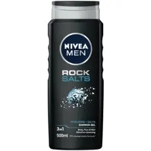 NIVEA MEN SHOWER GEL 500ML ROCK SALTS