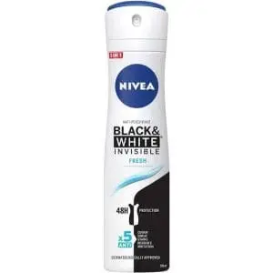 NIVEA DEO 150ML LDS BLK&W FRESH