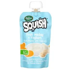 SQUISH 110ML FRUIT MED YOGHURT