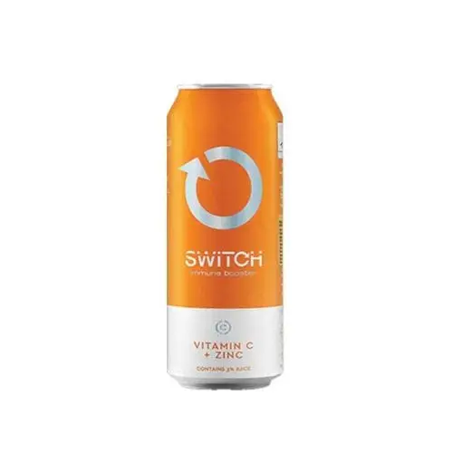 SWITCH 500ML ORANGE VIT C + ZINC