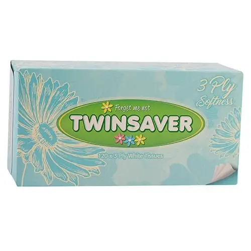 TWINSAVER FACIAL 3PLY 120 SUMMER