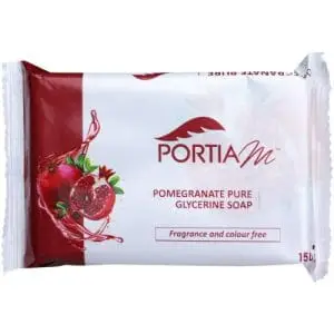 PORTIA M GLYCERINE SOAP 15 POMERGRANATE
