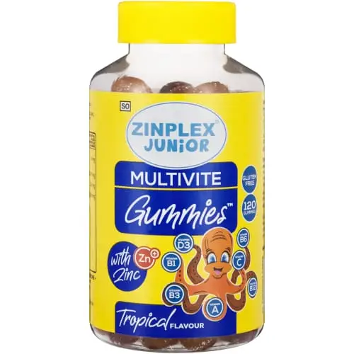 ZINPLEX JUNIOR MULTIVIT CHU 120