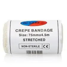 BANDAGE CREPE  75MM 4.5M