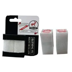 CAMPHOR BLOCKS 16 TABLETS