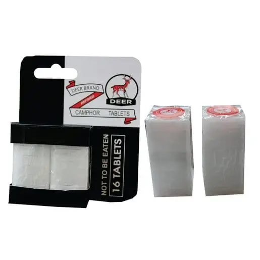 CAMPHOR BLOCKS 16 TABLETS