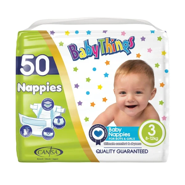 BABY THINGS DIAPERS MAXI SZ3 50