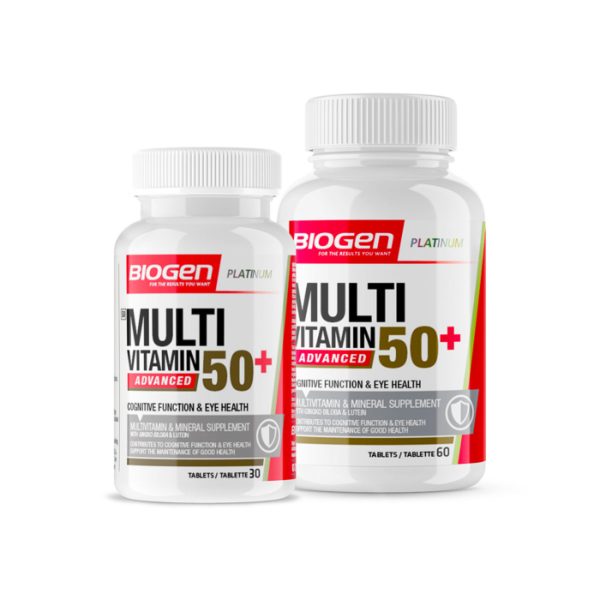 BIOGEN MULTIVITAMIN 50+ ADVANCE 60+30