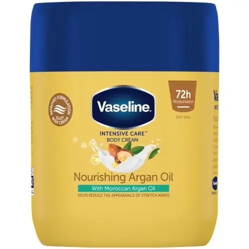 VASELINE CRM 400ML PREM ARGAN OIL