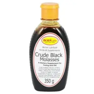BODICARE MOLASSES 350G SQUEEZE