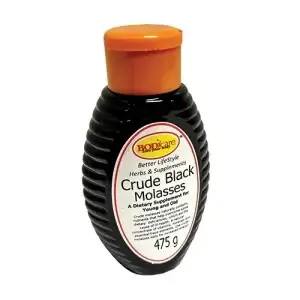 BODICARE MOLASSES 475G SQUEEZE