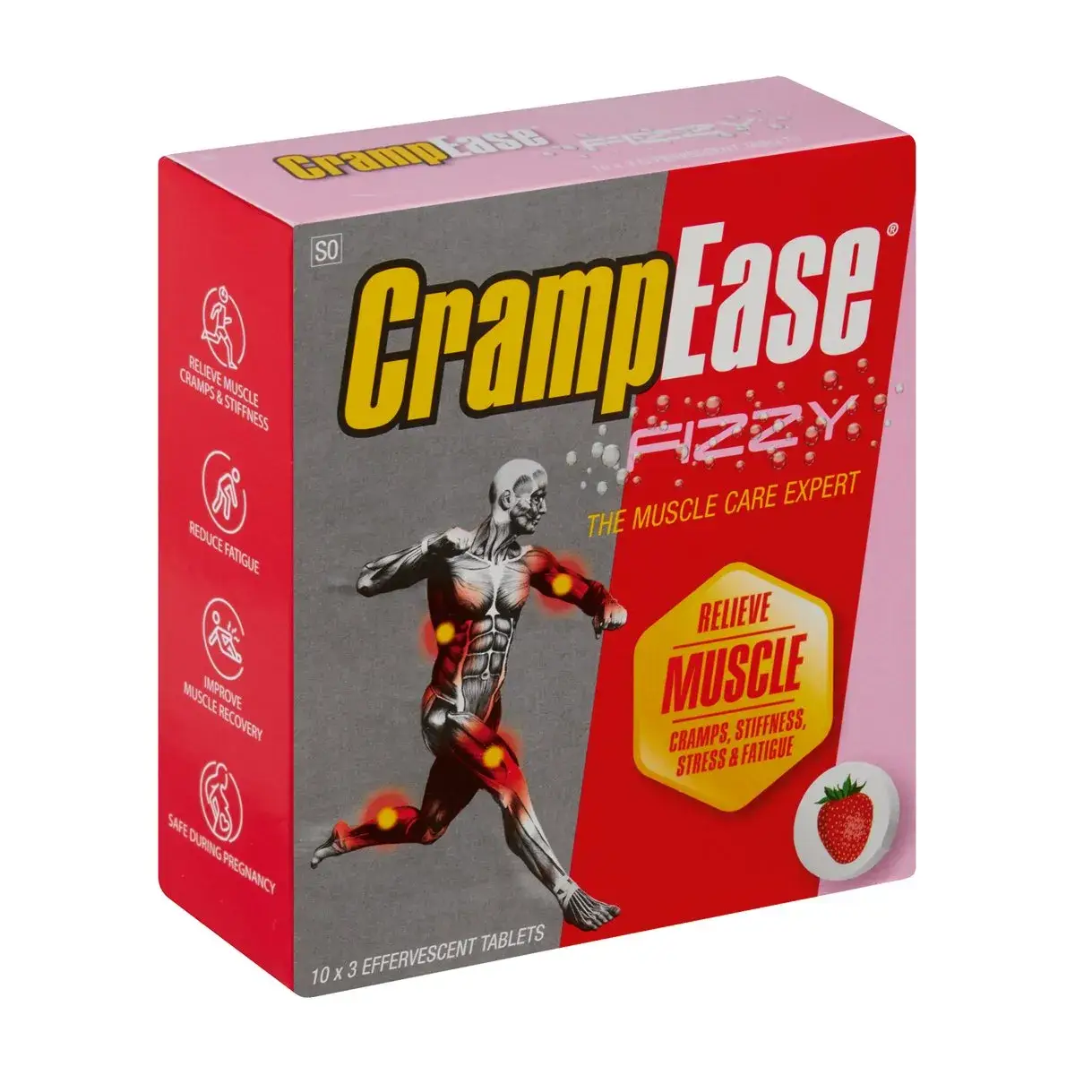 CRAMP EASE FIZZY EFF 30