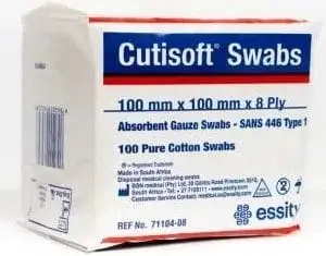 GAUZE SWAB 100MM 8PLY 100