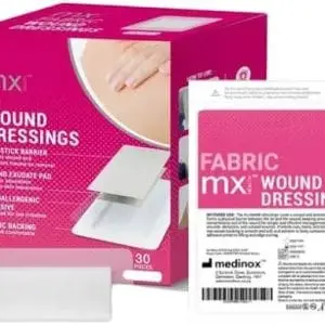 MX WOUND DRESS FABRIC 10X25CM 25