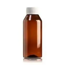 BOTTLE MEDICINE WITH SCREW CAP 100ML