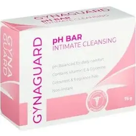 GYNAGUARD PH BAR 75G COLOUR & FRAGRANCE FREE