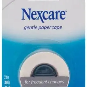 NEXCARE GENTLE PAPER TAPE 1 25X9M WHITE