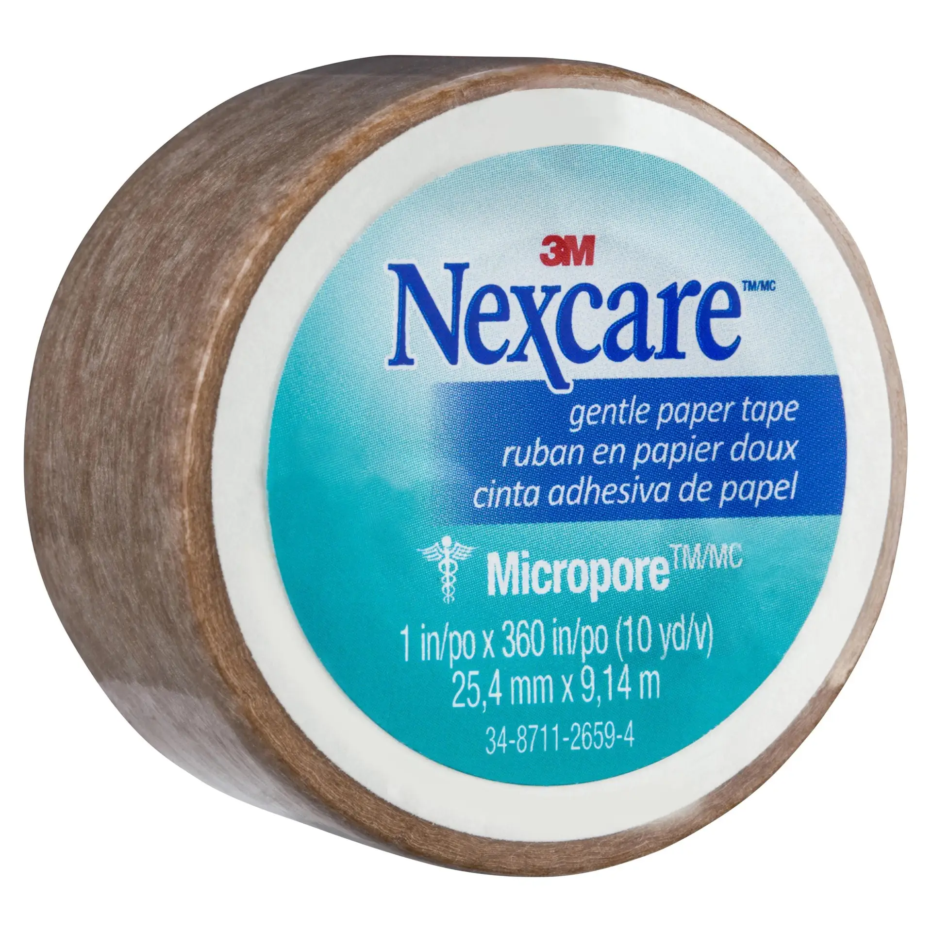 NEXCARE GENTLE PAPER TAPE 1 25X9.1M