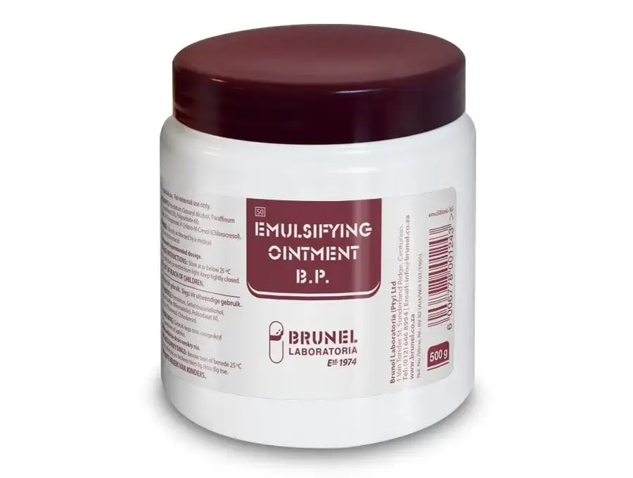 BRUNEL EMULSIFYING OINT UNG BP 500G