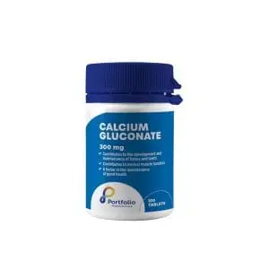 CALCIUM GLUCONATE 300MG CHEW TABS 90