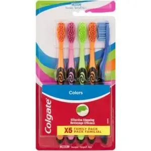 COLGATE TOOTHBRUSH EXTRA CLEAN 5 PACK