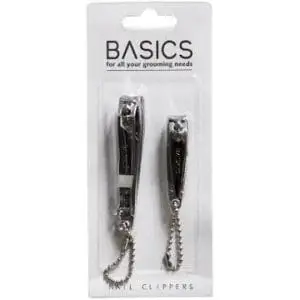 BASICS NAIL CLIPPER LARGE & SMALL