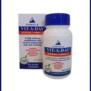 PINNACLE VIT-A-DAY GINSENG CAPS 30
