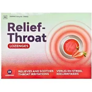 RELIEF-THROAT LOZ 24 ORIGINAL