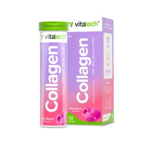VITATECH COLLAGEN EFF 10 MIXED BERRY