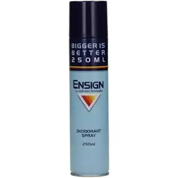 ENSIGN DEO SPRAY 250ML BIGGER IS BETTER