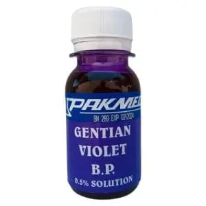 GENTIAN VIOLET 100ML PAKMED