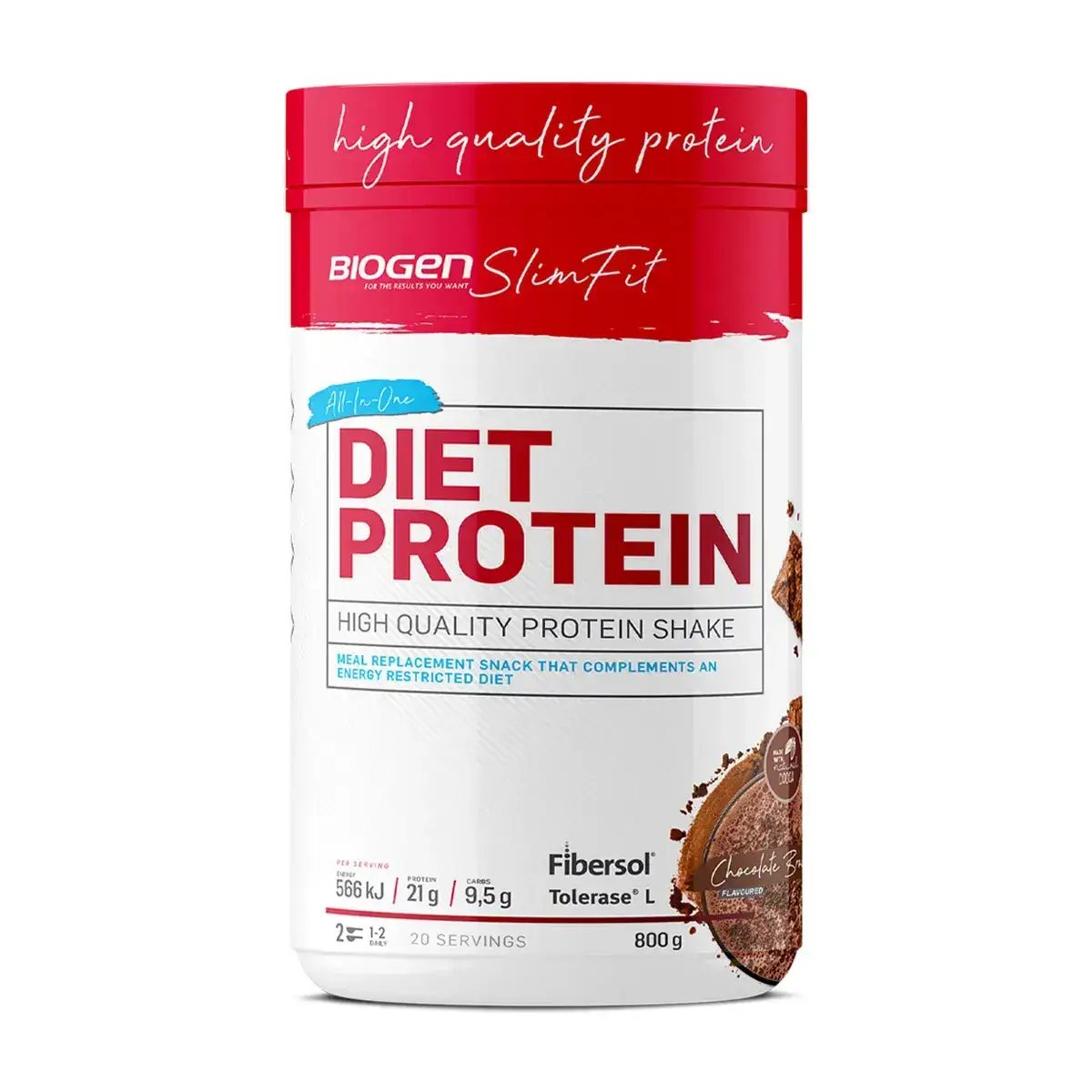BIOGEN DIET PROTEIN 800G CHOC BROWNIE