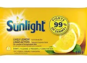 SUNLIGHT SOAP 175G LEMON